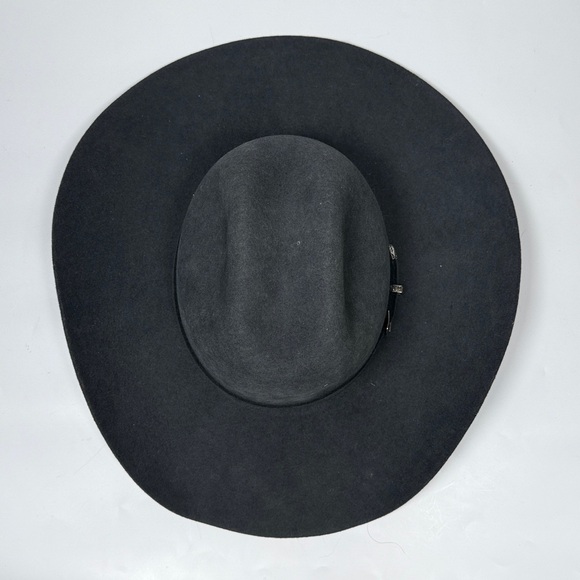 Cody James Bootbarn 5X Felt Cowboy Hat Made in USA in Dark Gray Sz 7-3/8 - Picture 3 of 9